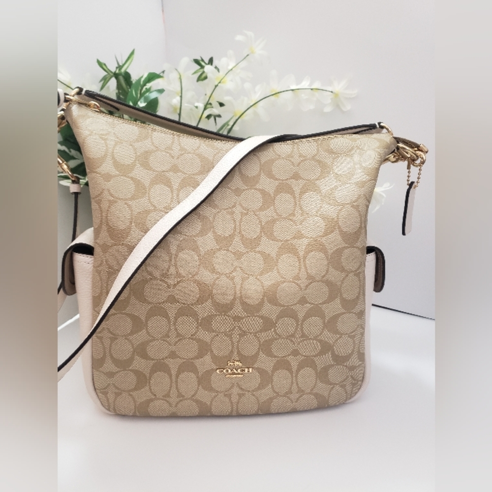 Signature Coach Pennie Shoulder Crossbody Bag